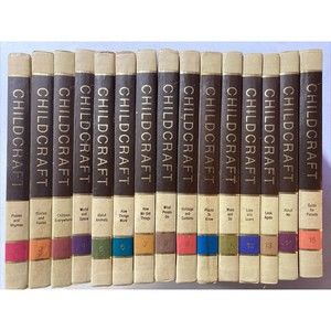 Vintage 1972 Childcraft How and Why Library 15 Volume Set Complete Encyclopedia